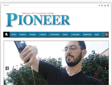 Tablet Screenshot of pioneer.occc.edu