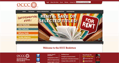 Desktop Screenshot of bookstore.occc.edu